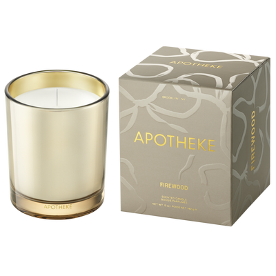 APOTHEKE Firewood Petite Scented Candle