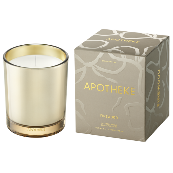 APOTHEKE Firewood Petite Scented Candle #1