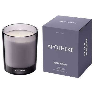 APOTHEKE Black Iris Oak Petite Scented Candle