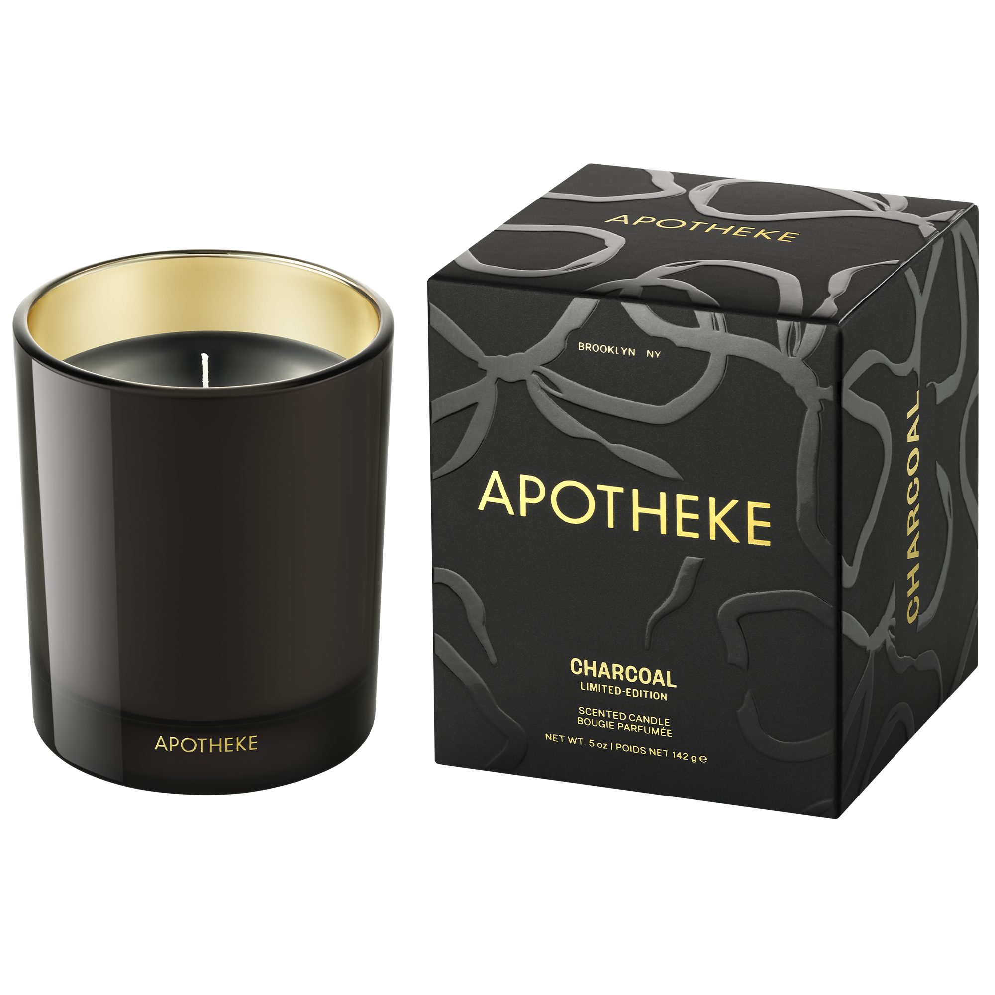 APOTHEKE Charcoal Limited-Edition Specialty Petite Scented Candle #1
