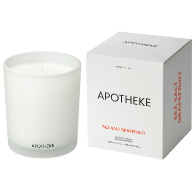 APOTHEKE Sea Salt Grapefruit Scented Candle