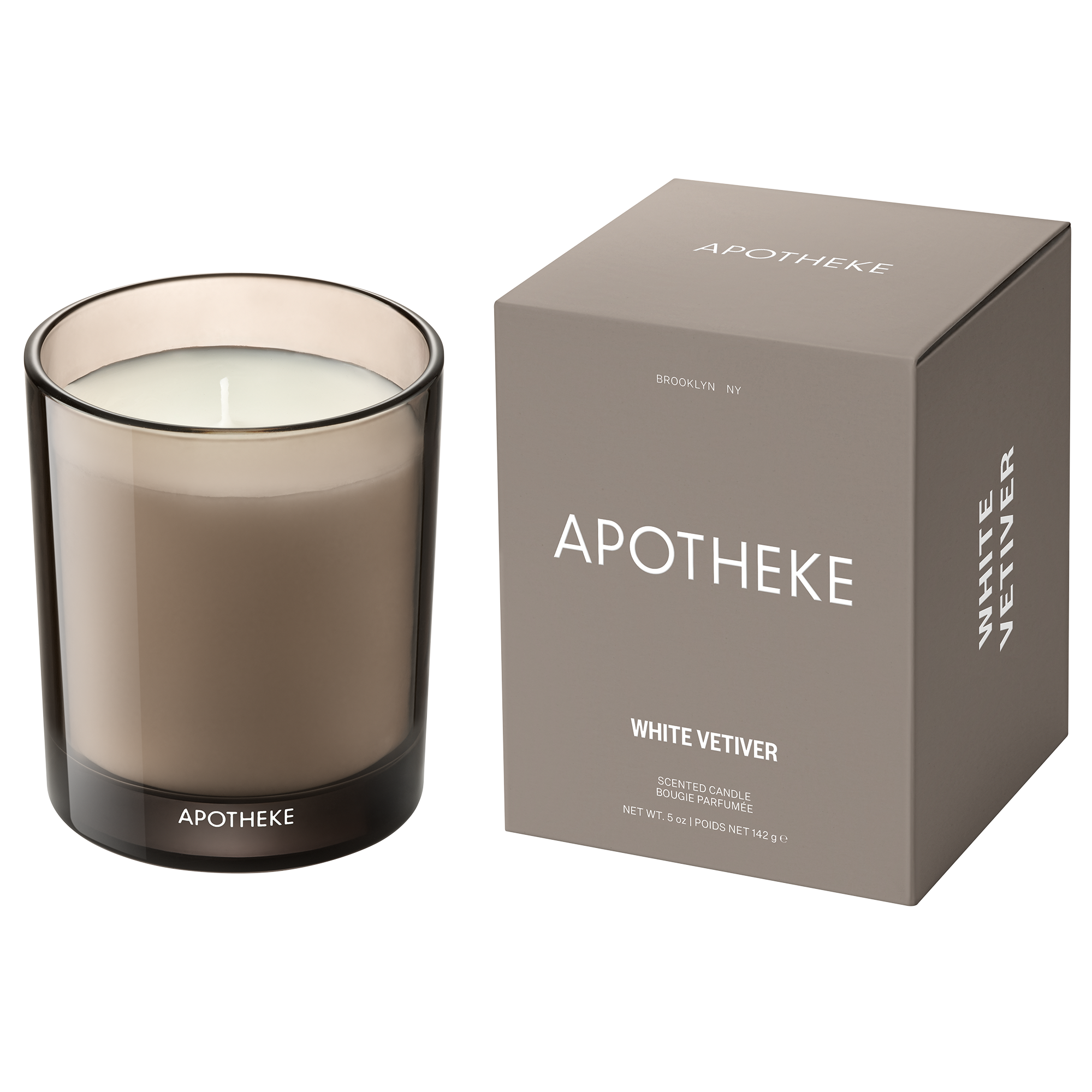 APOTHEKE White Vetiver Scented Candle #1
