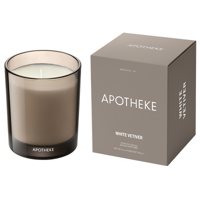 APOTHEKE White Vetiver Scented Candle