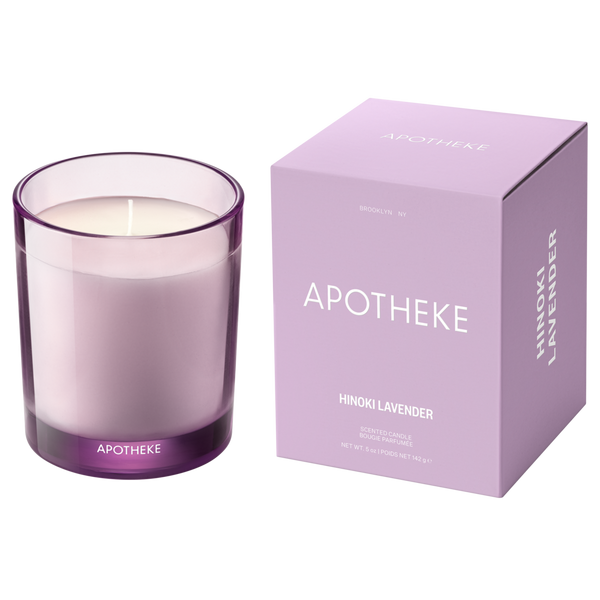 APOTHEKE Hinoki Lavender Petite Scented Candle #1