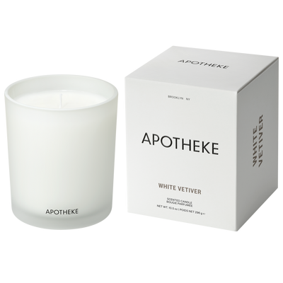 APOTHEKE White Vetiver Scented Candle