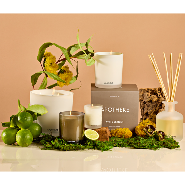 APOTHEKE White Vetiver Scented Candle #4