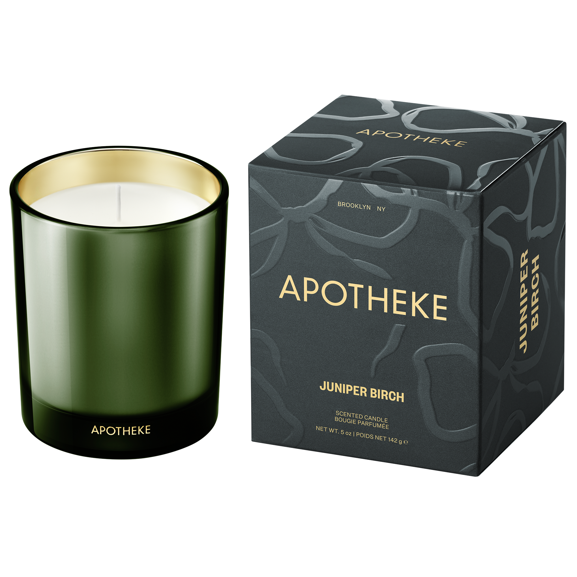 APOTHEKE Juniper Birch Scented Candle #1