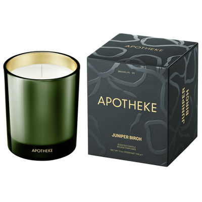 APOTHEKE Juniper Birch Scented Candle