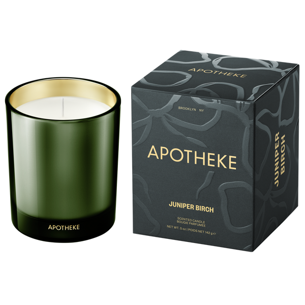 APOTHEKE Juniper Birch Scented Candle #1