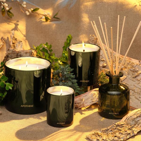 APOTHEKE Juniper Birch Scented Candle #3