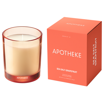APOTHEKE Sea Salt Grapefruit Scented Candle
