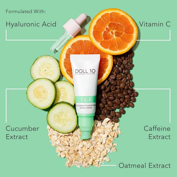 Doll 10 T.C.E This Corrects Everything Green Cream #4