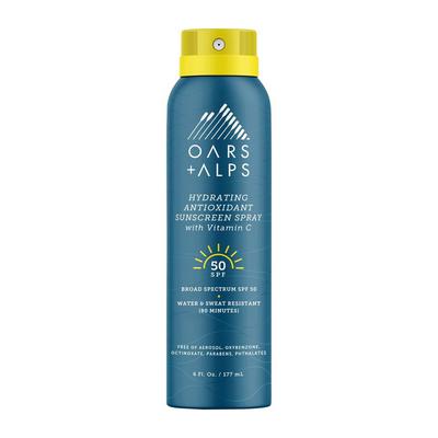 Oars + Alps Hydrating Antioxidant SPF 50 Spray