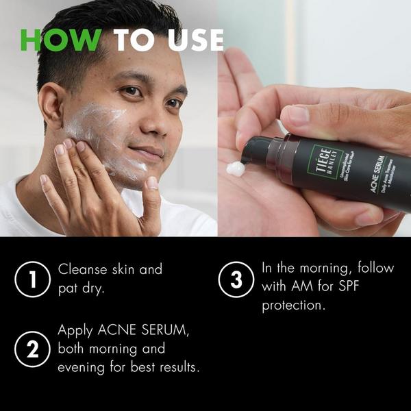 Tiege Hanley ACNE SERUM Daily Acne Treatment & Moisturizer #3