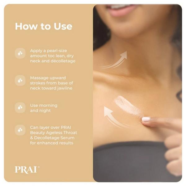 PRAI Beauty Ageless Throat & Decolletage Creme Intensive Gold #3