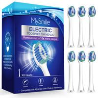 Elite Sonic Toothbrush Replacement Heads (6 Pack)
