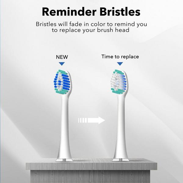 MySmile Elite Sonic Toothbrush Replacement Heads (6 Pack) #4