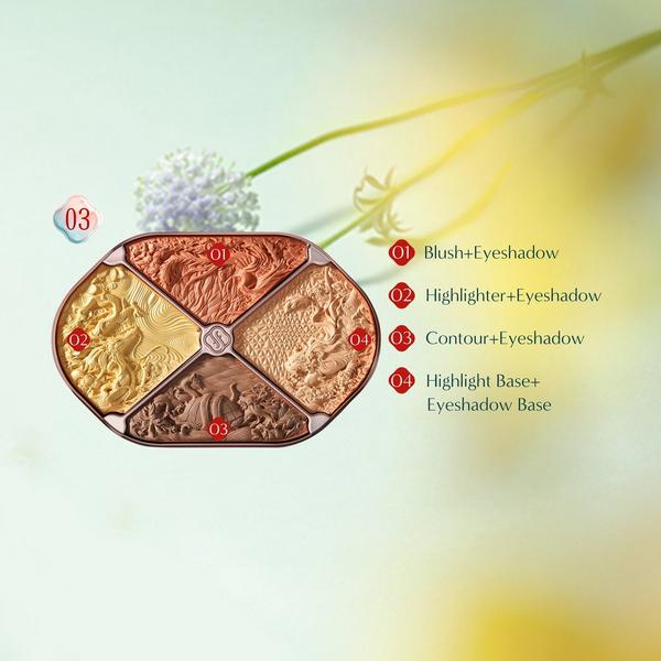 Florasis Eastern Beasts Sculpting Makeup Palette (Ode to Embroidery) #6