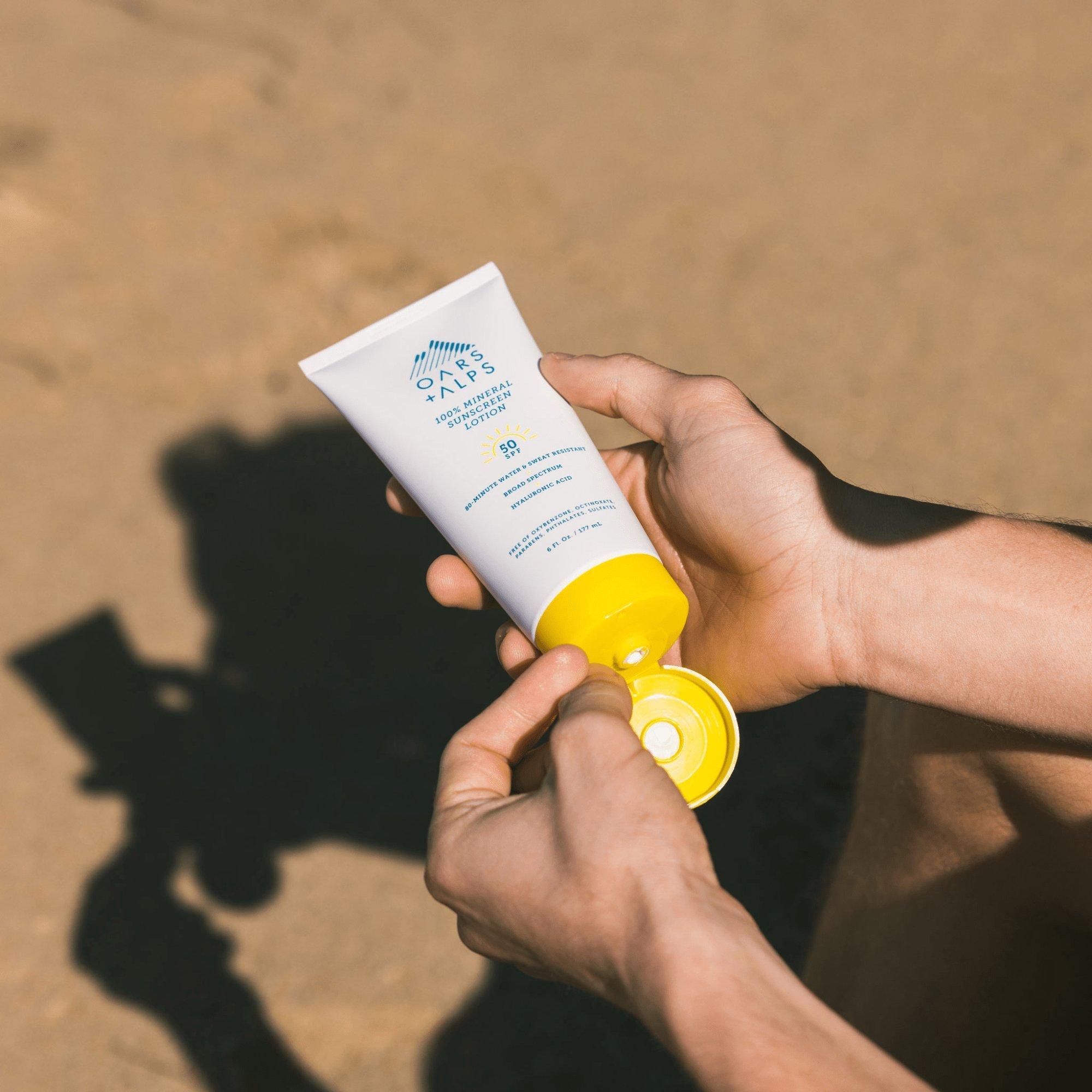 Минеральный солнцезащитный лосьон Oars + Alps SPF 50 — фото 3