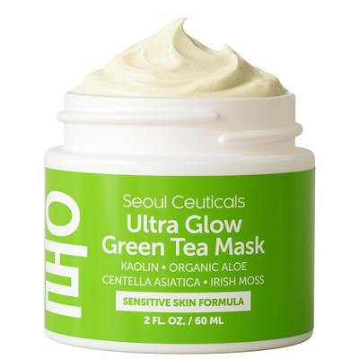 Seoul Ceuticals Korean Skin Care Ultra Glow Green Tea Mask
