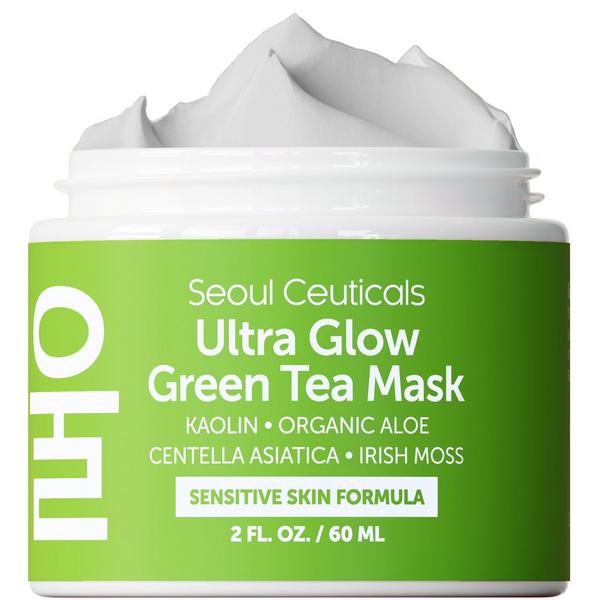Seoul Ceuticals Korean Skin Care Ultra Glow Green Tea Mask #1
