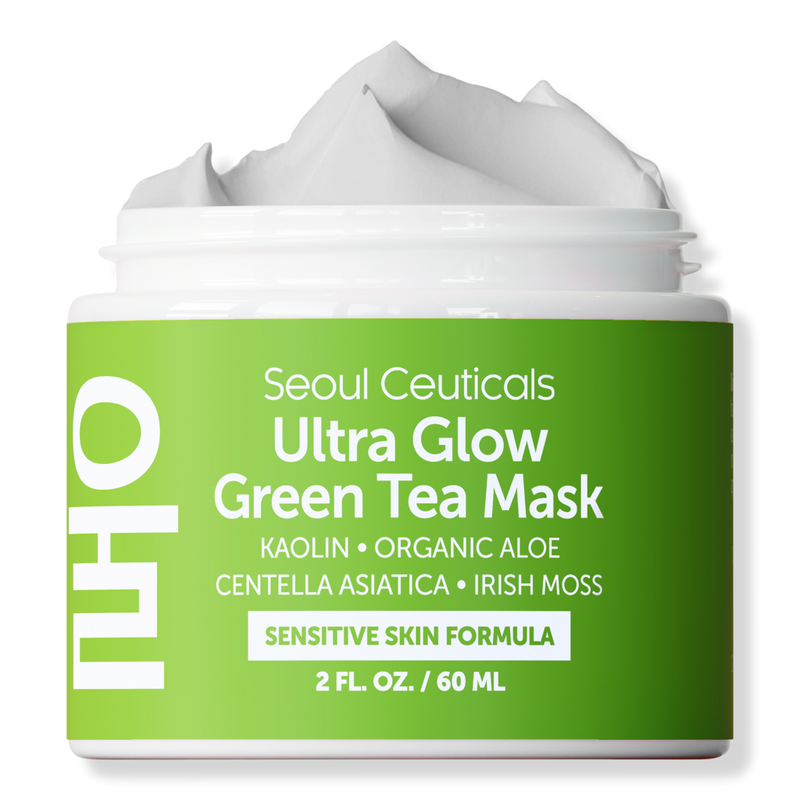 Seoul Ceuticals Korean Skin Care Ultra Glow Green Tea Mask