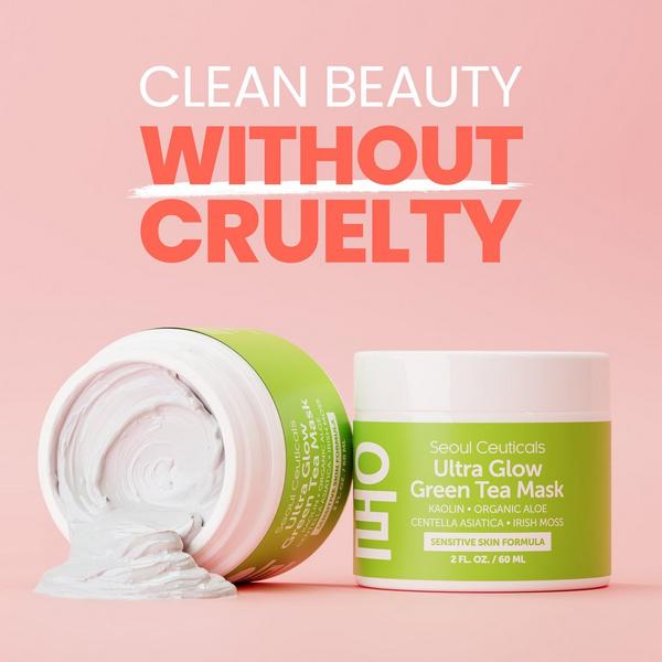 Seoul Ceuticals Korean Skin Care Ultra Glow Green Tea Mask #5