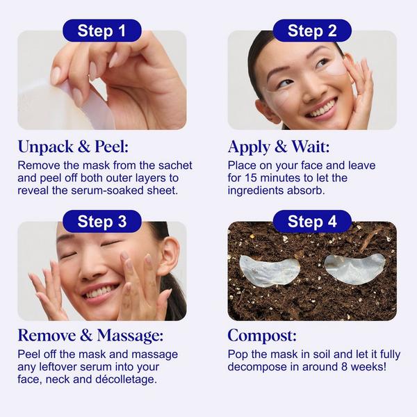 Wrinkles Schminkles Eye Smoothing & Depuffing Sheet Mask - 5 Pack #6