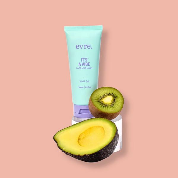 Evre Skincare It's A Vibe Kiwi & Avo Face Mask for Teens #6