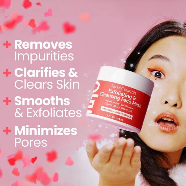 Seoul Ceuticals Korean Skin Care Exfoliating & Cleansing Face Mask #3