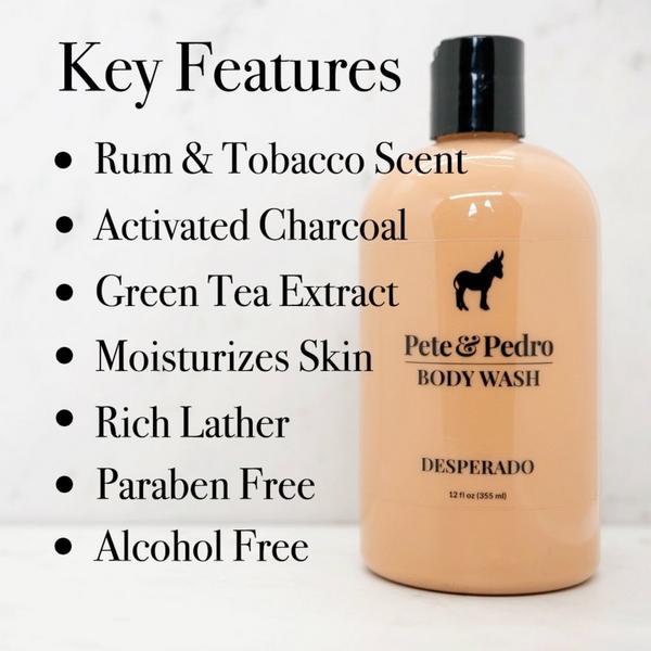 Pete & Pedro DESPERADO - Rum & Tobacco Body Wash #2