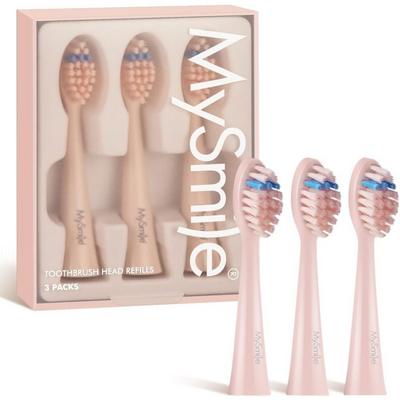 MySmile DY156 Electric Toothbrush Replacement Heads (3 Pack)