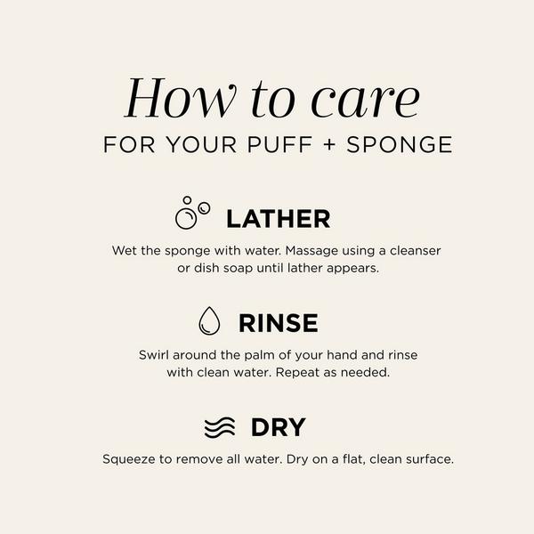 HALEYS Beauty Re-blend Dual Textured Powder Puff #7