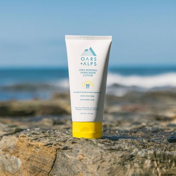 Oars + Alps 100% Mineral Sunscreen Lotion with SPF 30 #5