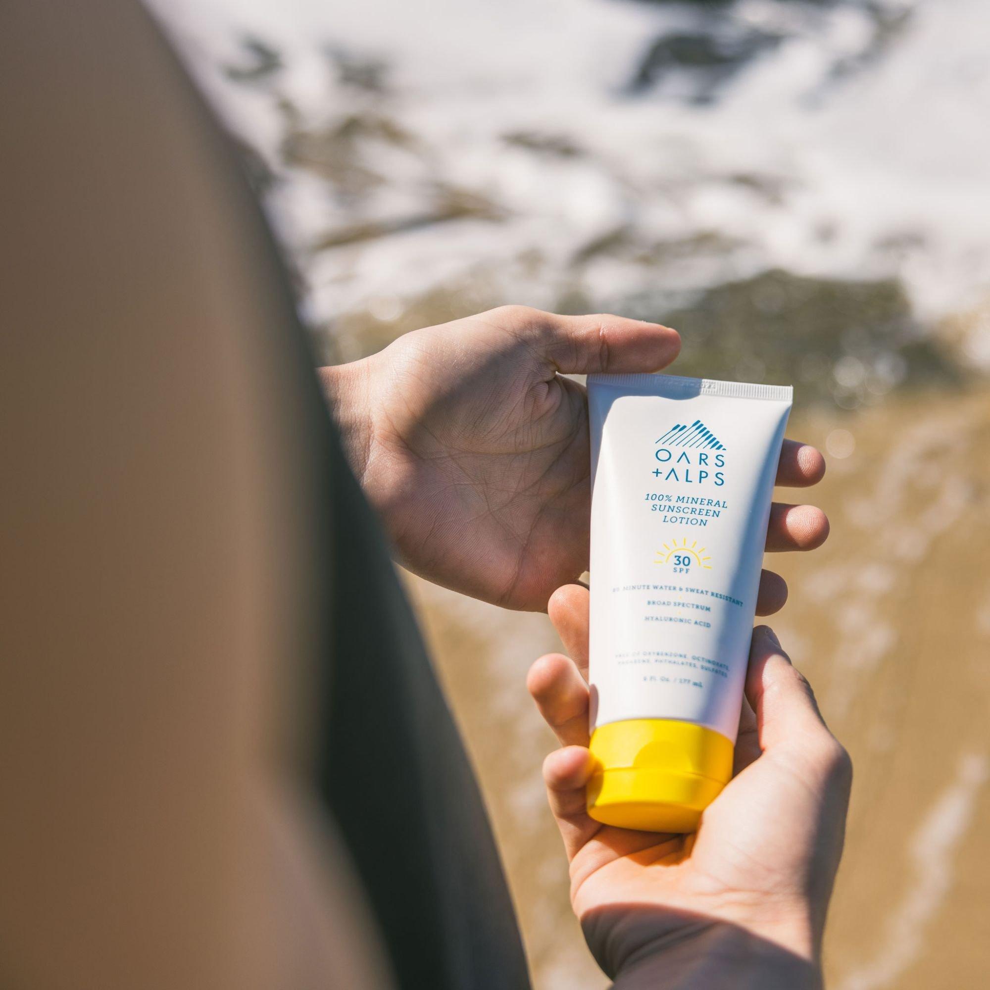 Минеральный солнцезащитный лосьон Oars + Alps SPF 30 — фото 6