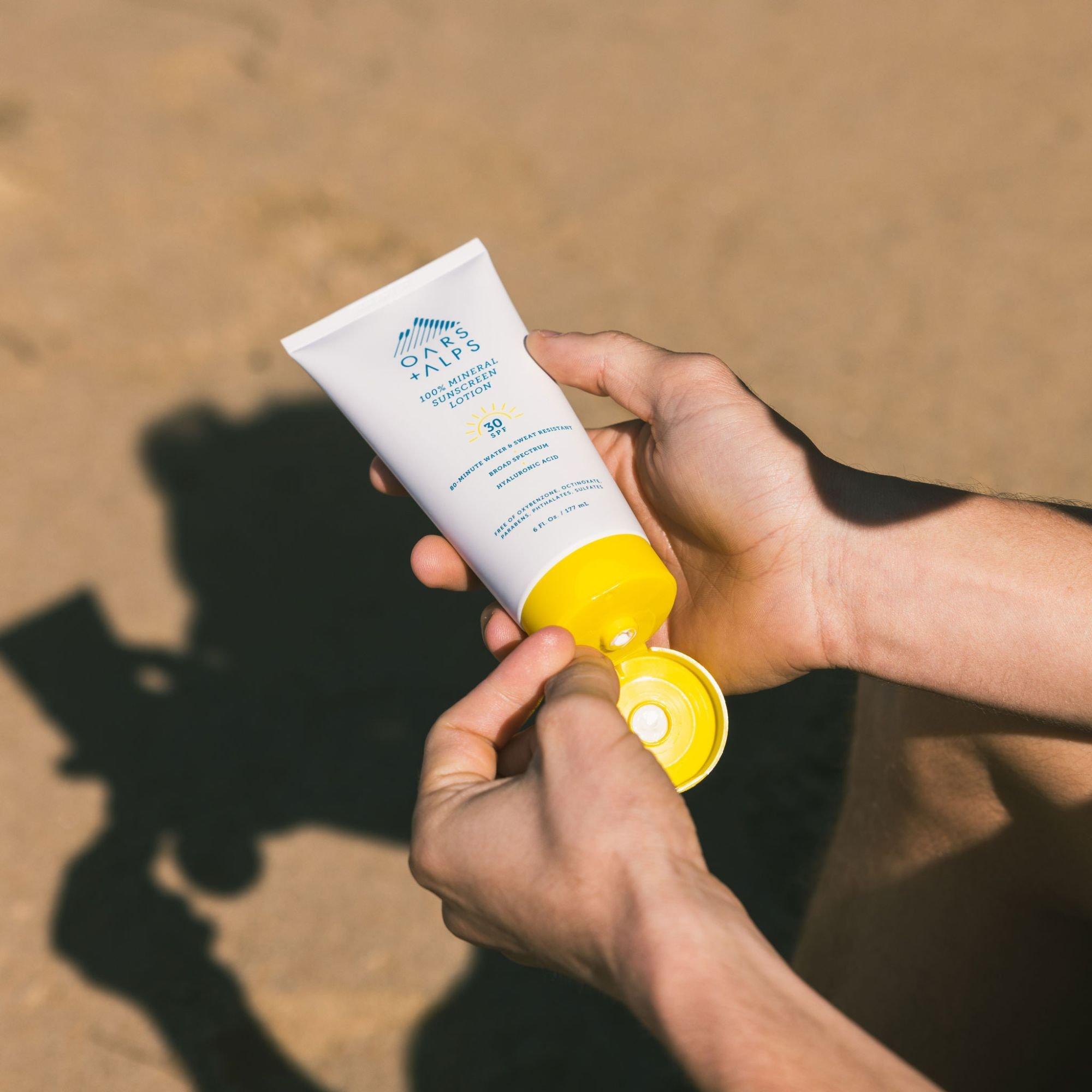 Минеральный солнцезащитный лосьон Oars + Alps SPF 30 — фото 7