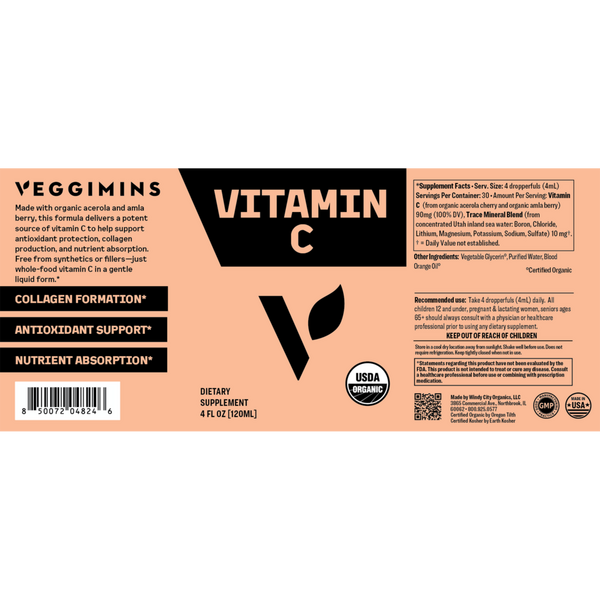 Veggimins Organic Vitamin C #4