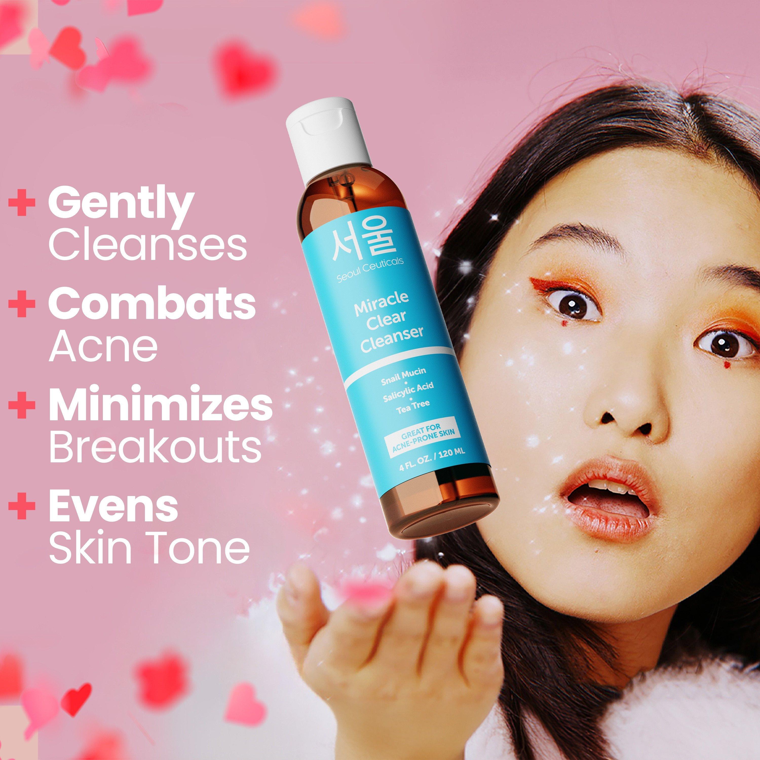 Очищающее средство для умывания Seoul Ceuticals Miracle Clear — фото 3