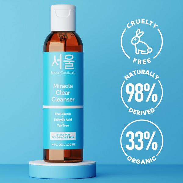 Seoul Ceuticals Korean Skin Care Miracle Clear Cleanser #4
