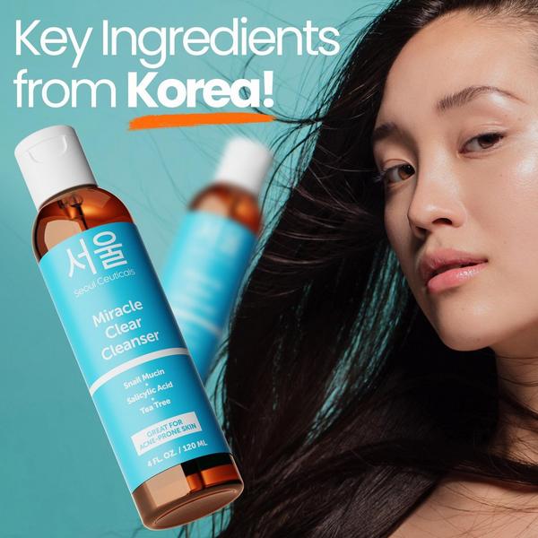 Seoul Ceuticals Korean Skin Care Miracle Clear Cleanser #5