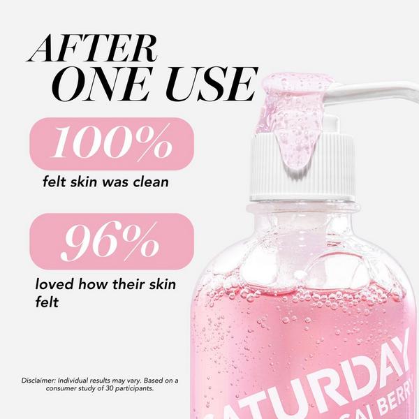 Saturday Skin Acai berry + Oats Antioxidant Gel Cleanser #6