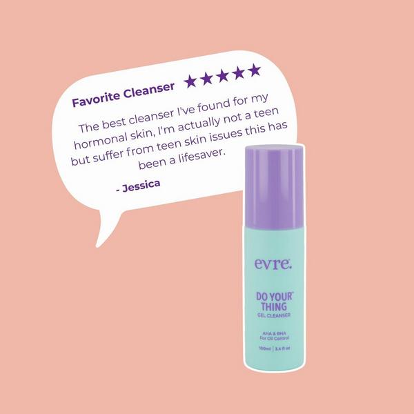 Evre Skincare Do Your Thing AHA & BHA Gel Cleanser for Oil Control for Teens #5