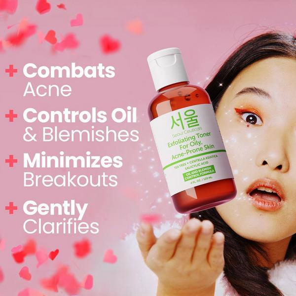 Seoul Ceuticals Korean Skin Care Exfoliating Toner for Oily, Acne-Prone Skin #4