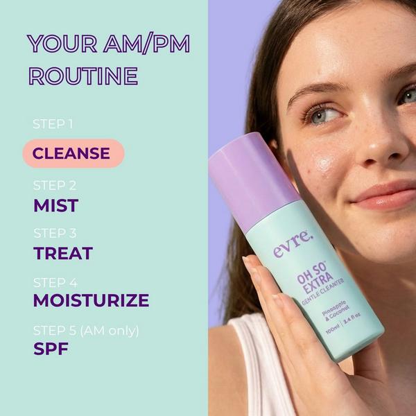 Evre Skincare Oh So Extra Pineapple & Coconut Gentle Face Cleanser for Teens #2