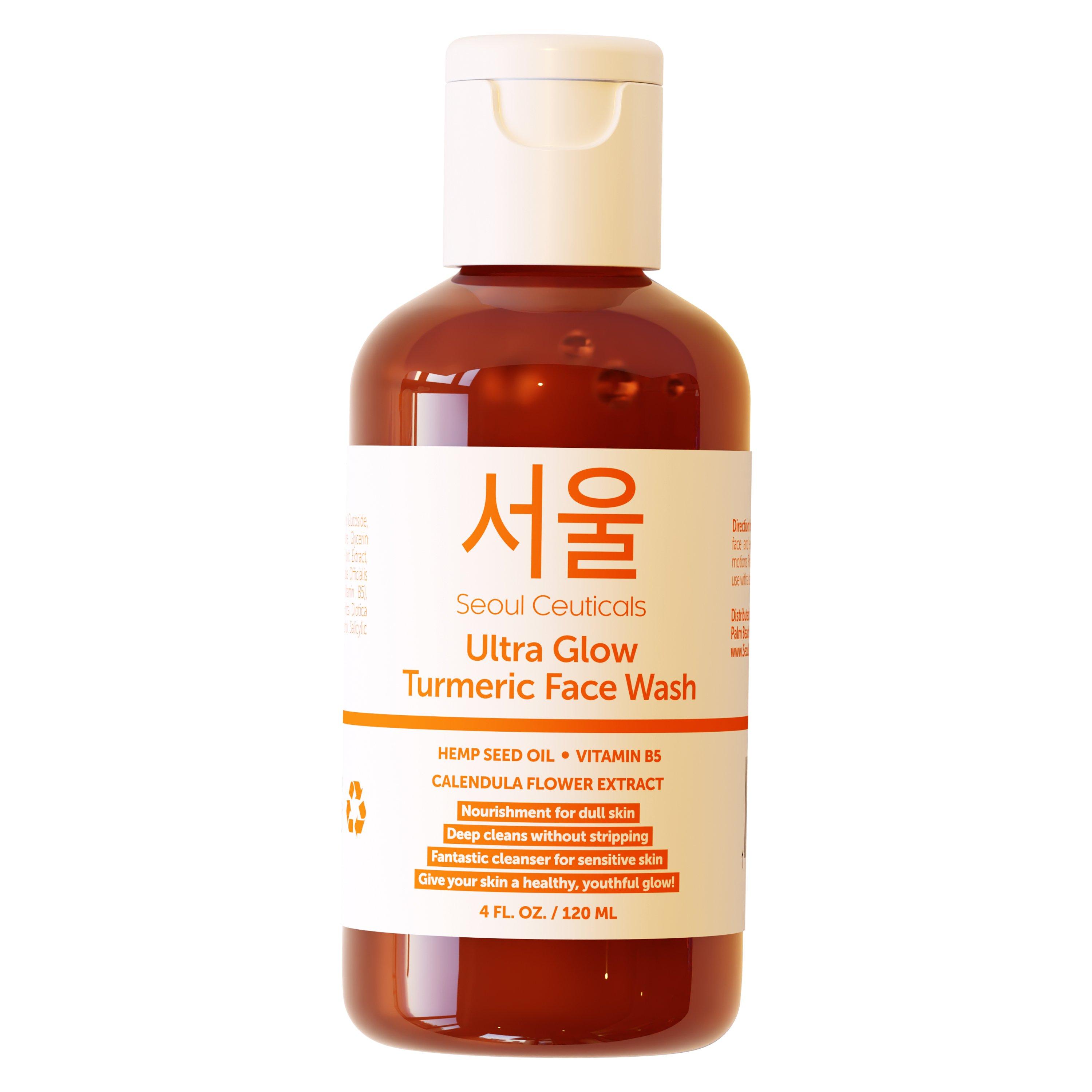 Seoul Ceuticals Korean Skin Care Ultra Glow Turmeric Face Wash #1