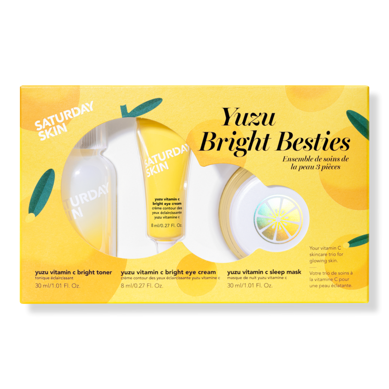 Saturday Skin - Yuzu Bright Besties Skincare Set with Vitamin C