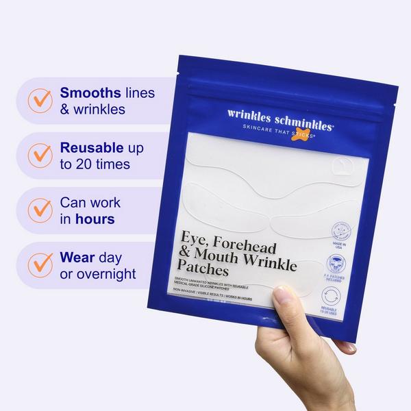 Wrinkles Schminkles Eye, Forehead & Mouth Wrinkle Patches Multi-Pack #3