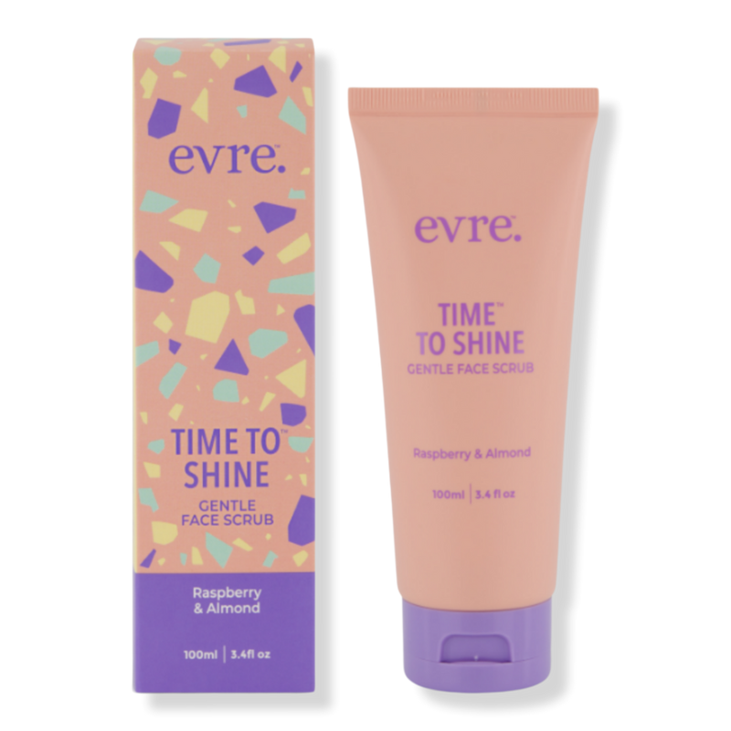 Evre Skincare - Time To Shine Raspberry & Almond Scrub for Teens
