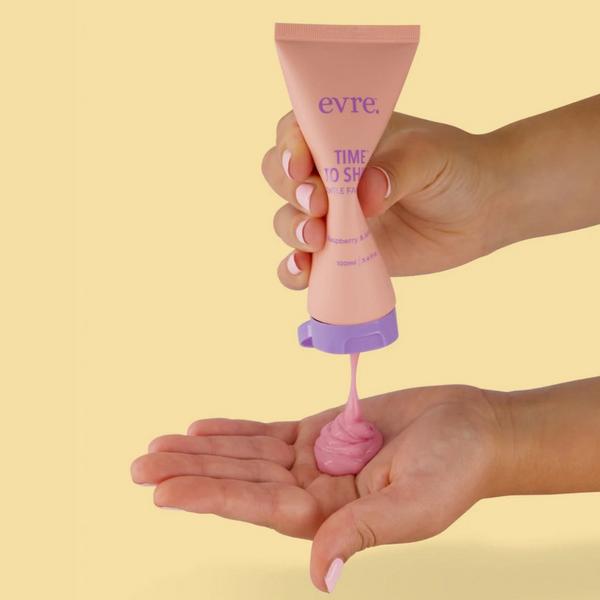 Evre Skincare Time To Shine Raspberry & Almond Scrub for Teens #4