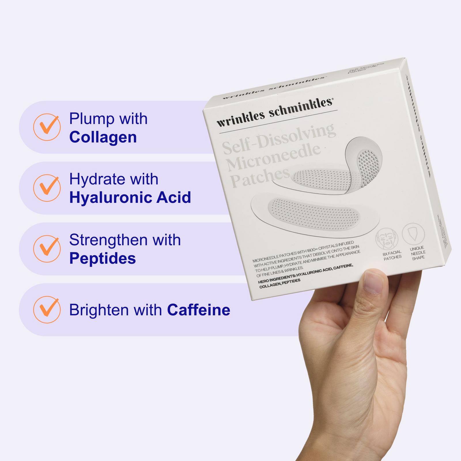 Self-Dissolving Microneedle Patches
